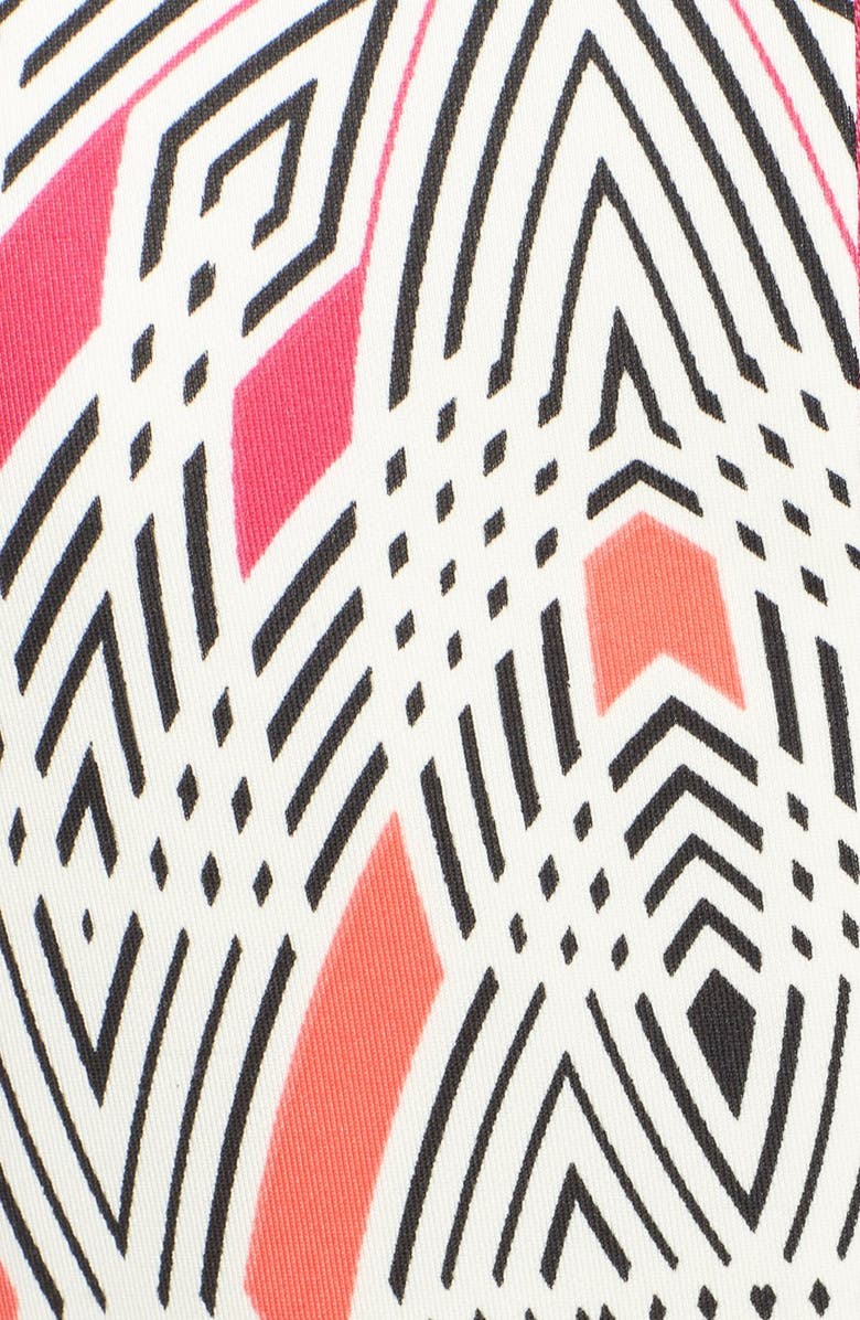 Maggy London Print Scuba Sheath Dress, Alternate, color,