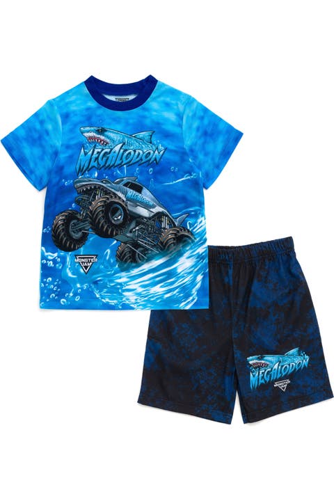 2-Piece Pajama Tee and Shorts Set