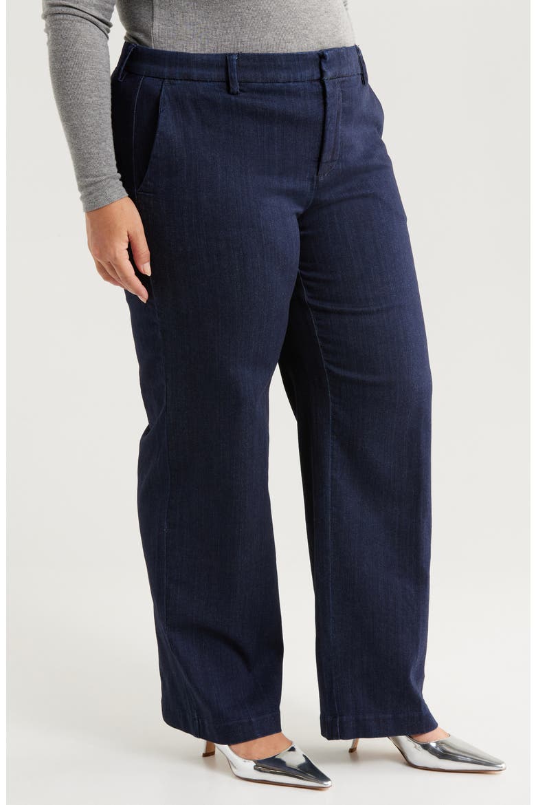Kelsey Wide Leg Denim Pants, Alternate, color, INDIGO RINSE