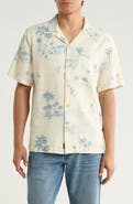 Lucky Brand Scenic Print Camp Shirt