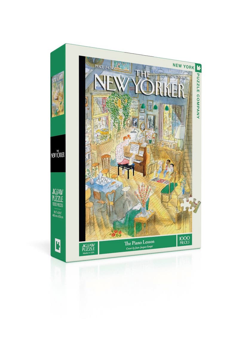 NEW YORK PUZZLE COMPANY The Piano Lesson 1000 Piece Puzzle, Alternate, color, NO COLOR