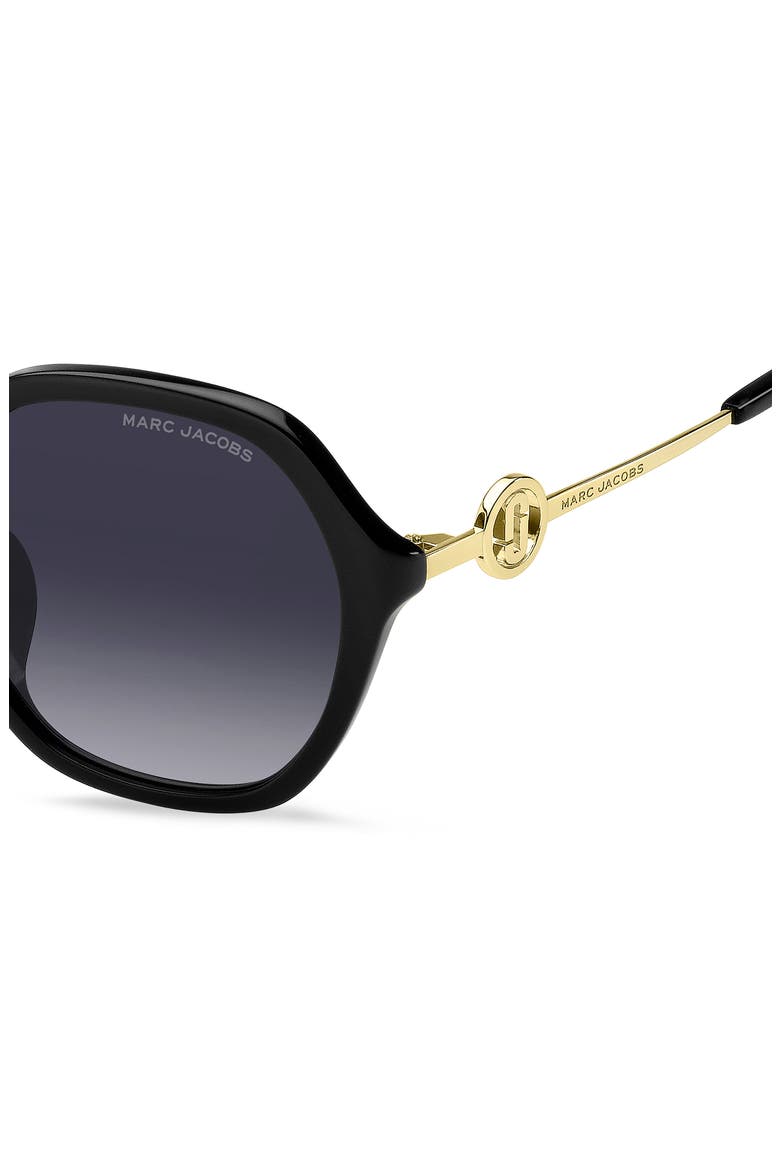 MARC 728/F/S 55mm Gradient Geometric Sunglasses, Alternate, color, 0807-9O