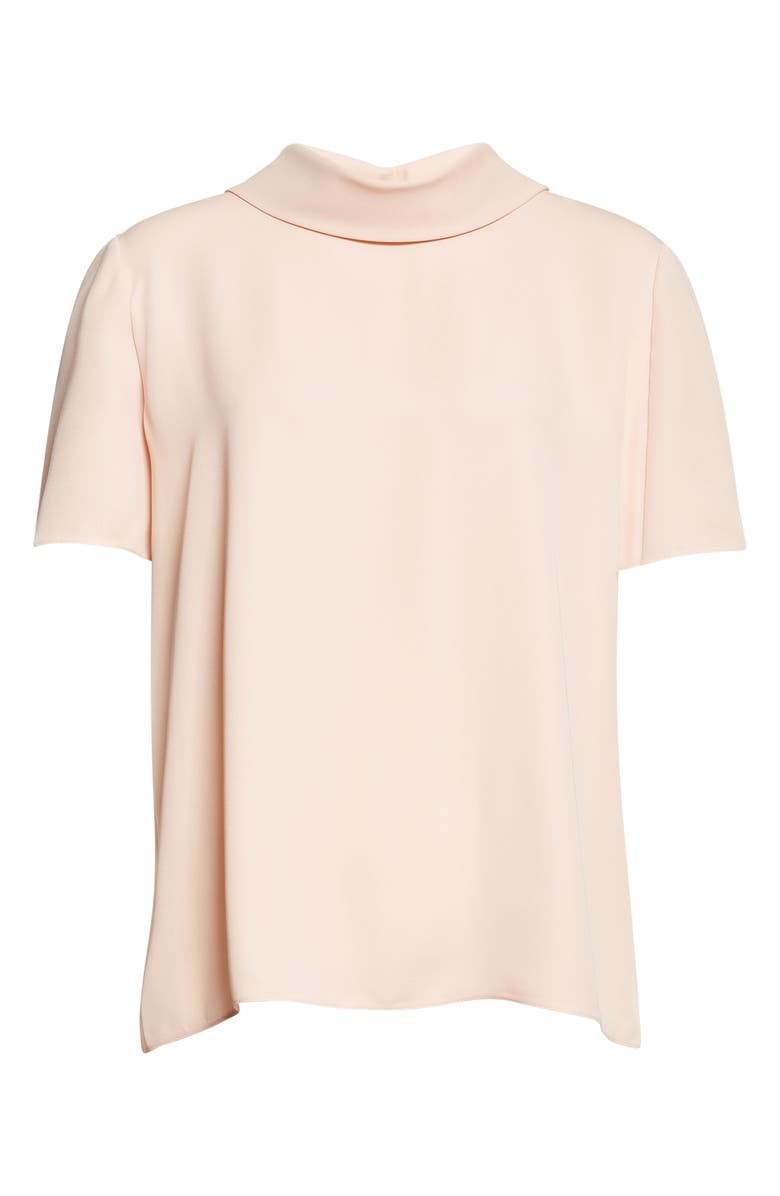 Valentino Silk Georgette Top, Main, color, Rose
