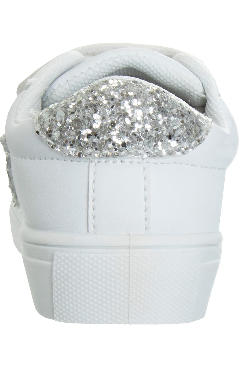 Kensie Kids' Sparkle Star Sneaker, Alternate, color,