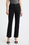 Wit & Wisdom Bennett Skyrise Diamante Raw Hem Barely Bootcut Jeans