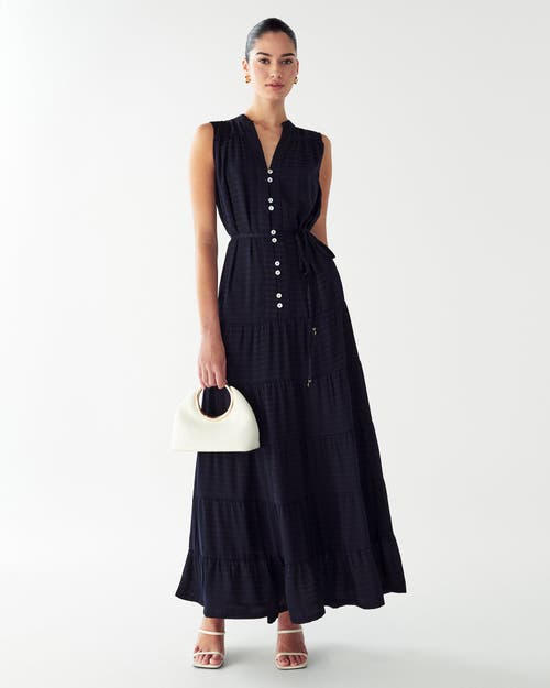 Willa Nomie Maxi Dress In Blue
