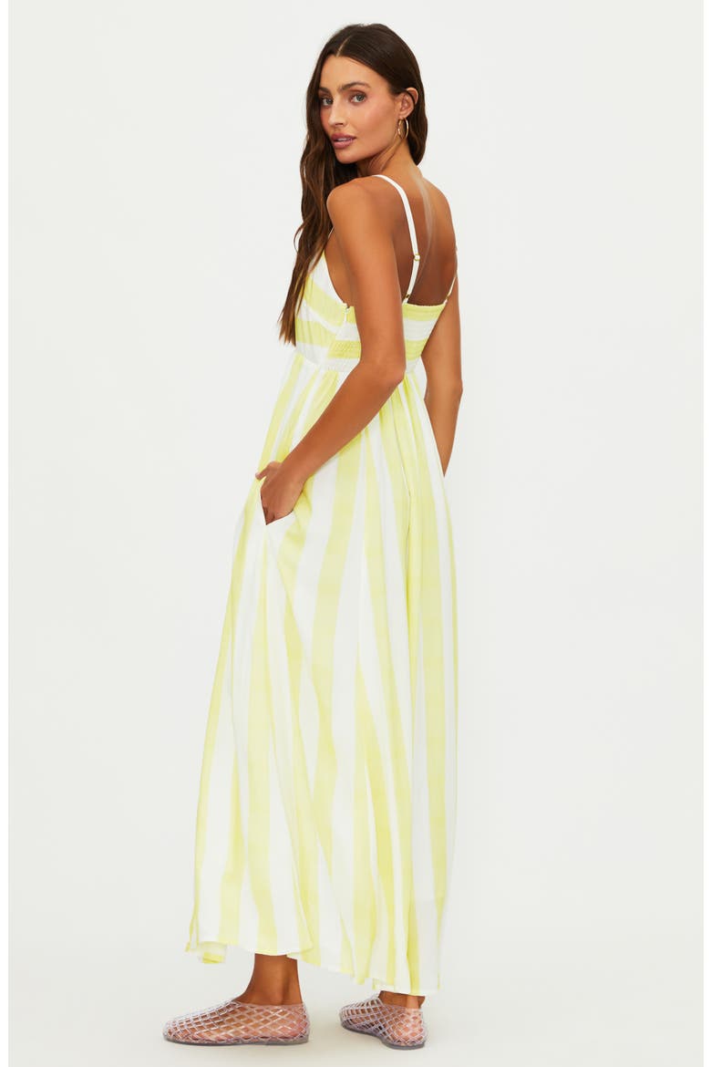 Rianne Stripe Cover-Up Sundress, Alternate, color, LEMONADE STRIPE