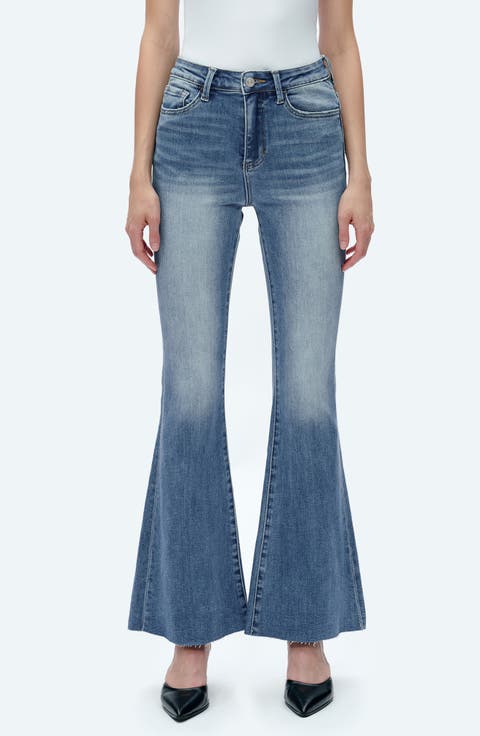 High Waist Flare Jeans