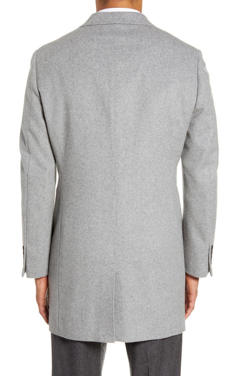 NORDSTROM MEN'S SHOP Taylor Trim Fit Overcoat, Alternate, color, 