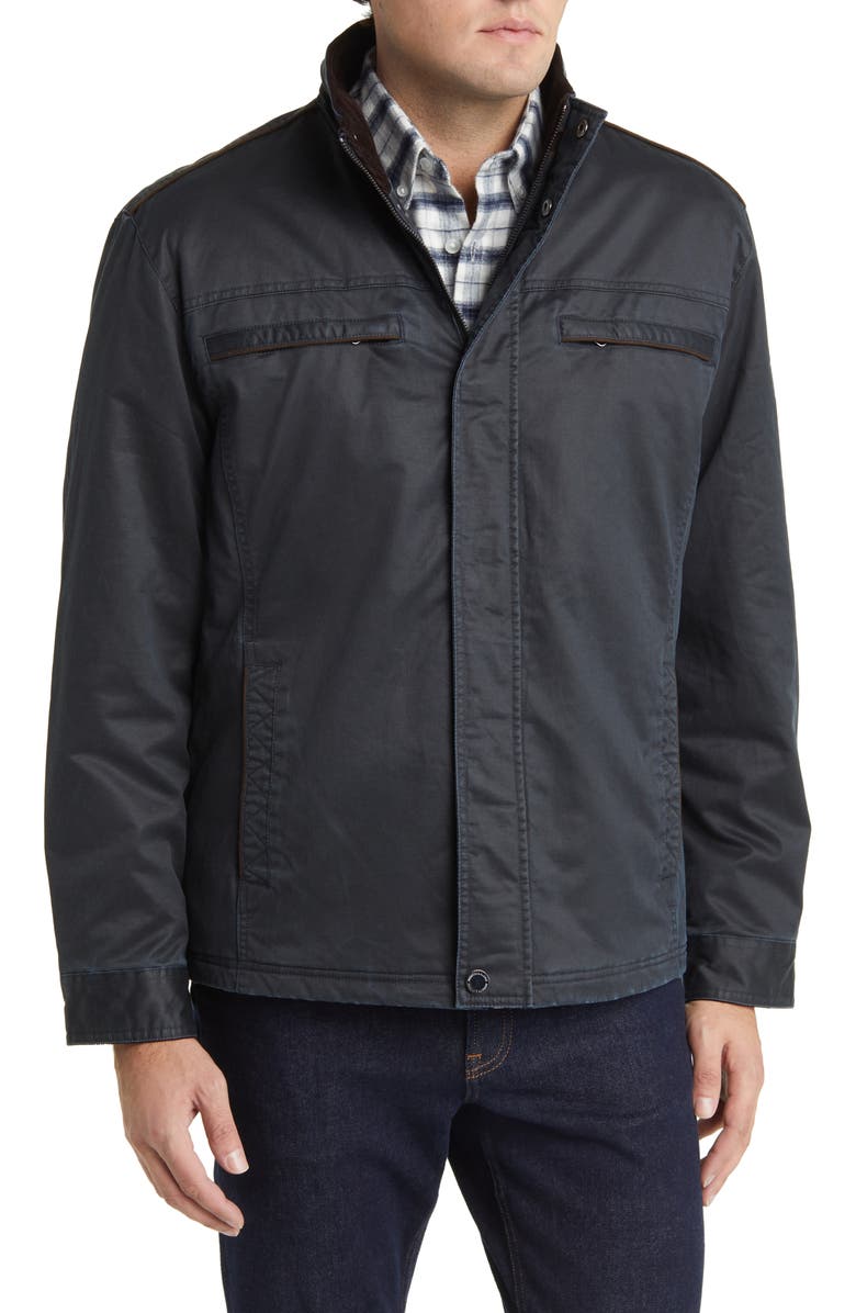 Johnston & Murphy Anitque Quilted Jacket, Alternate, color, 