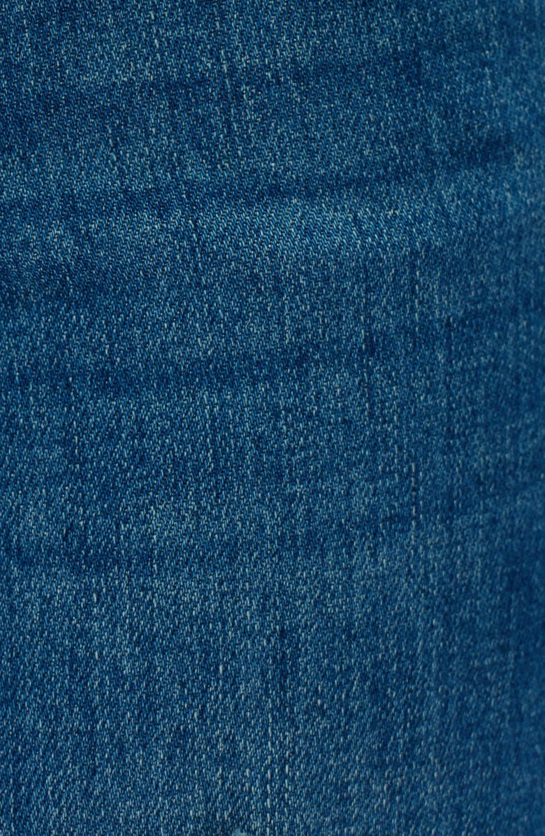 Bayeas High Waist Relaxed Straight Leg Jeans, Alternate, color, Vintage Medium Blue