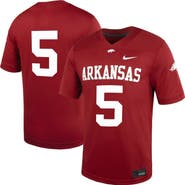 Nike Men's Nike #5 Cardinal Arkansas Razorbacks Untouchable Football Jersey