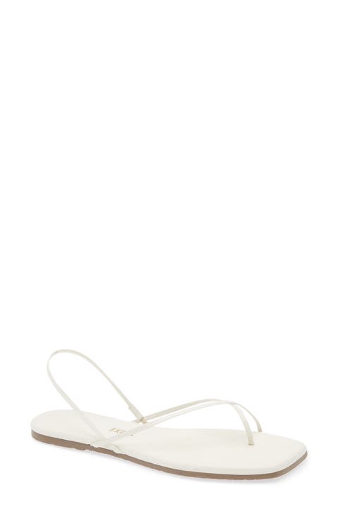 シューズ・サンダルその他 DOUCAL'S Woman Flat sandals White DD8767DEGNUF264 MW13 DOUCAL'S Woman Flat sandals White DD8767DEGNUF264 MW13
