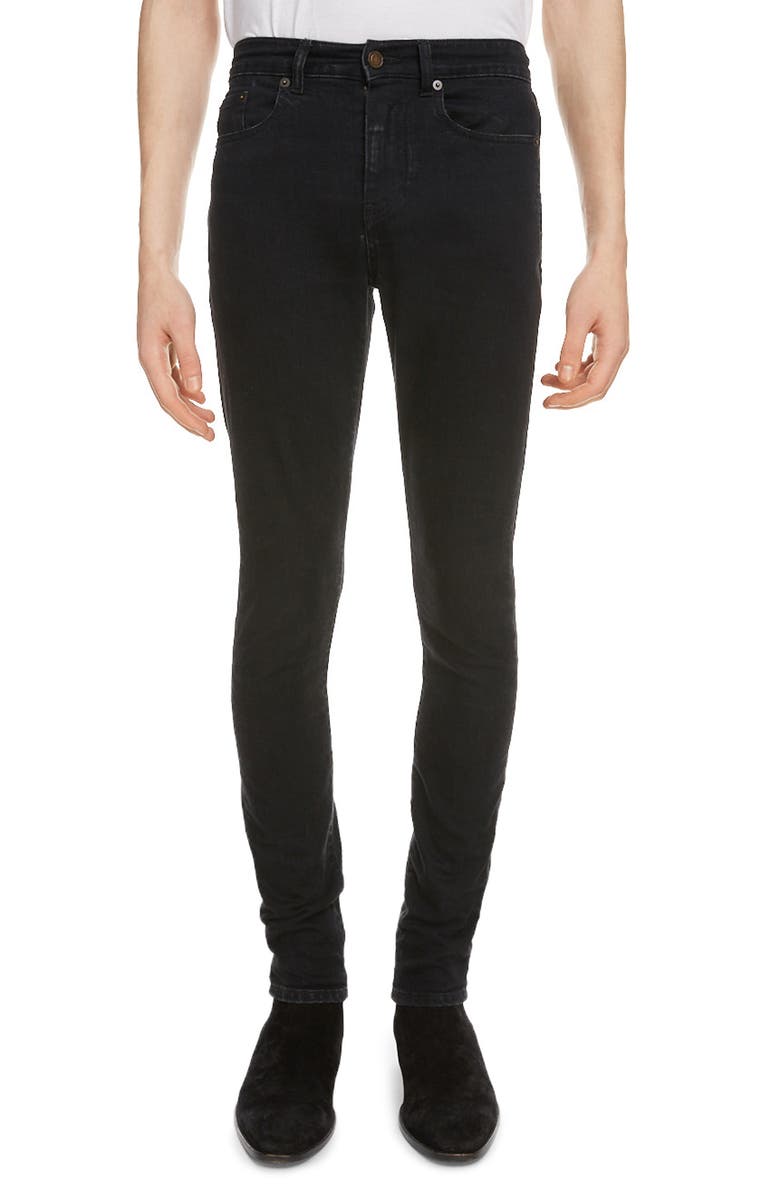 Saint Laurent Skinny Jeans, Main, color, 