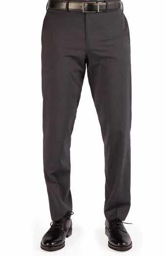 Textured Grid Melange Dress Pants