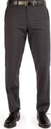 TailorByrd Textured Grid Melange Dress Pants