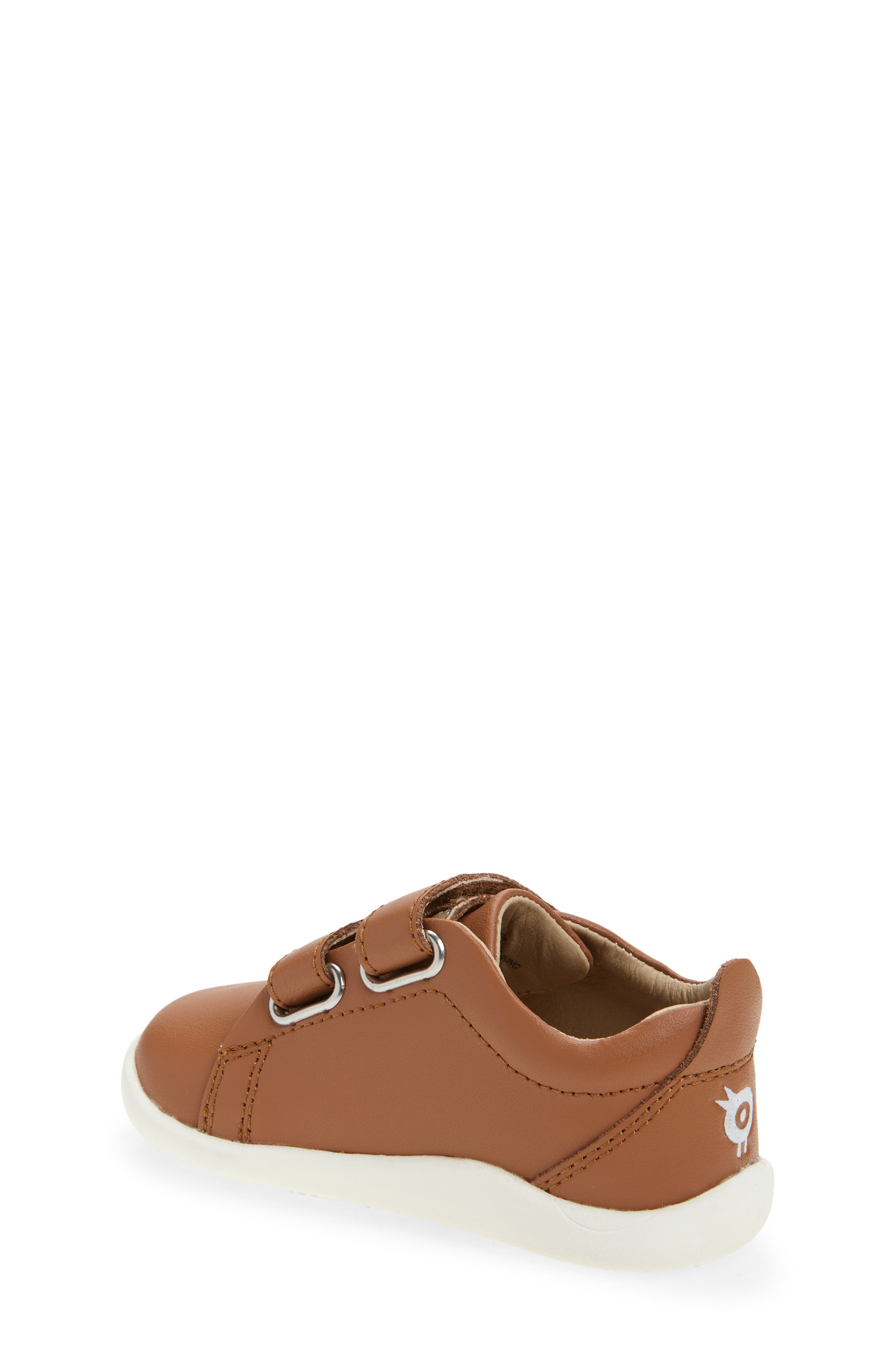 Kids' Metallic Leather Sneaker, Alternate, color, TAN
