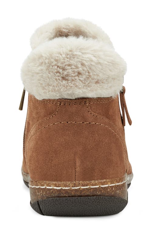 Earth ® Pioneer Faux Shearling Lined Lace-up Boot In Brown