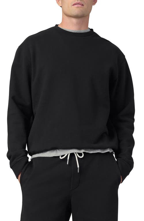 Joe's Bespoke Cotton Sweatshirt in Black  product