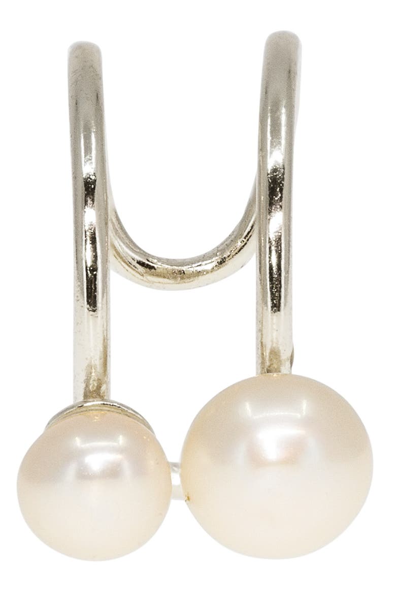 Ear Cuff, Alternate, color, SILVER