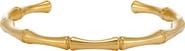 Adornia Bamboo Textured Cuff Bracelet
