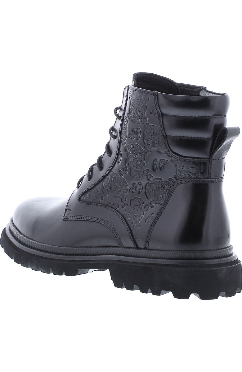 Robert Graham Geneva Lace-Up Combat Boot, Alternate, color,