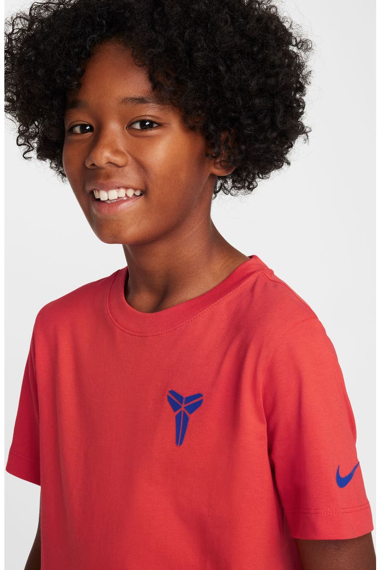 Kids' Kobe Graphic T-Shirt, Alternate, color, 696 LT CRIMSON