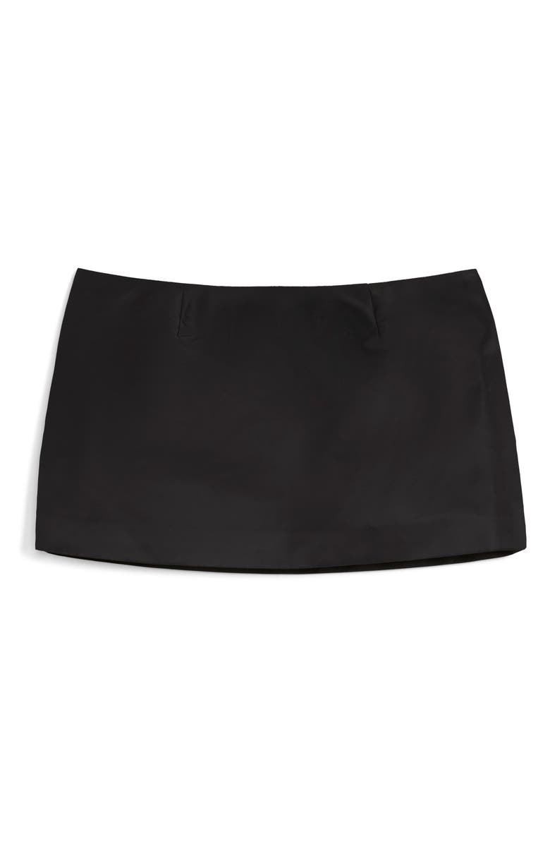 PUMA x Rosé Low Rise Miniskirt, Alternate, color, Puma Black