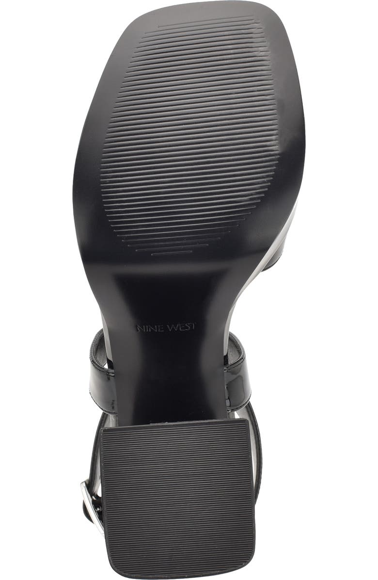 Nine West Tackle Ankle Strap Platform Sandal, Alternate, color,