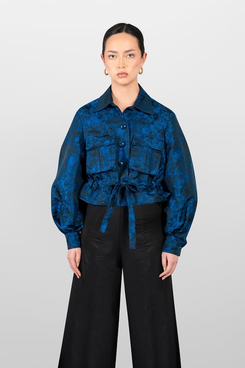 Sahariana Jacquard Jacket