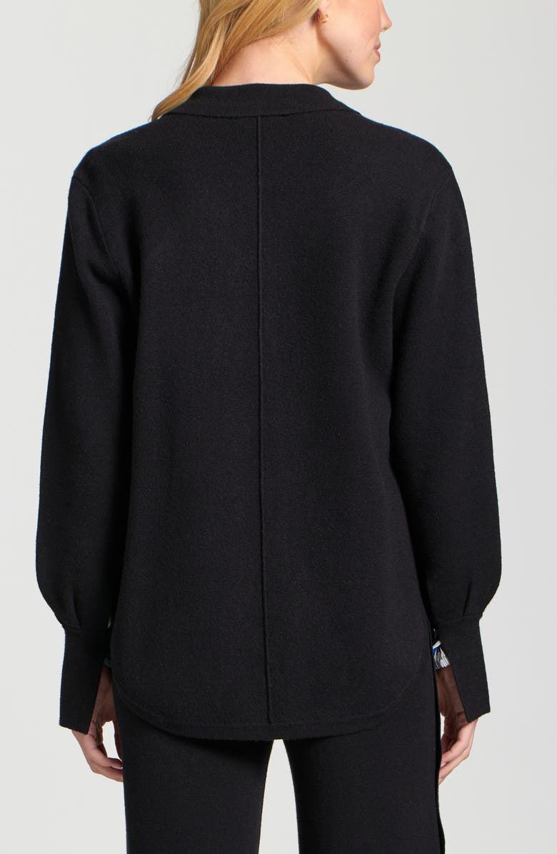 APNY Luxe Shacket, Alternate, color, Black