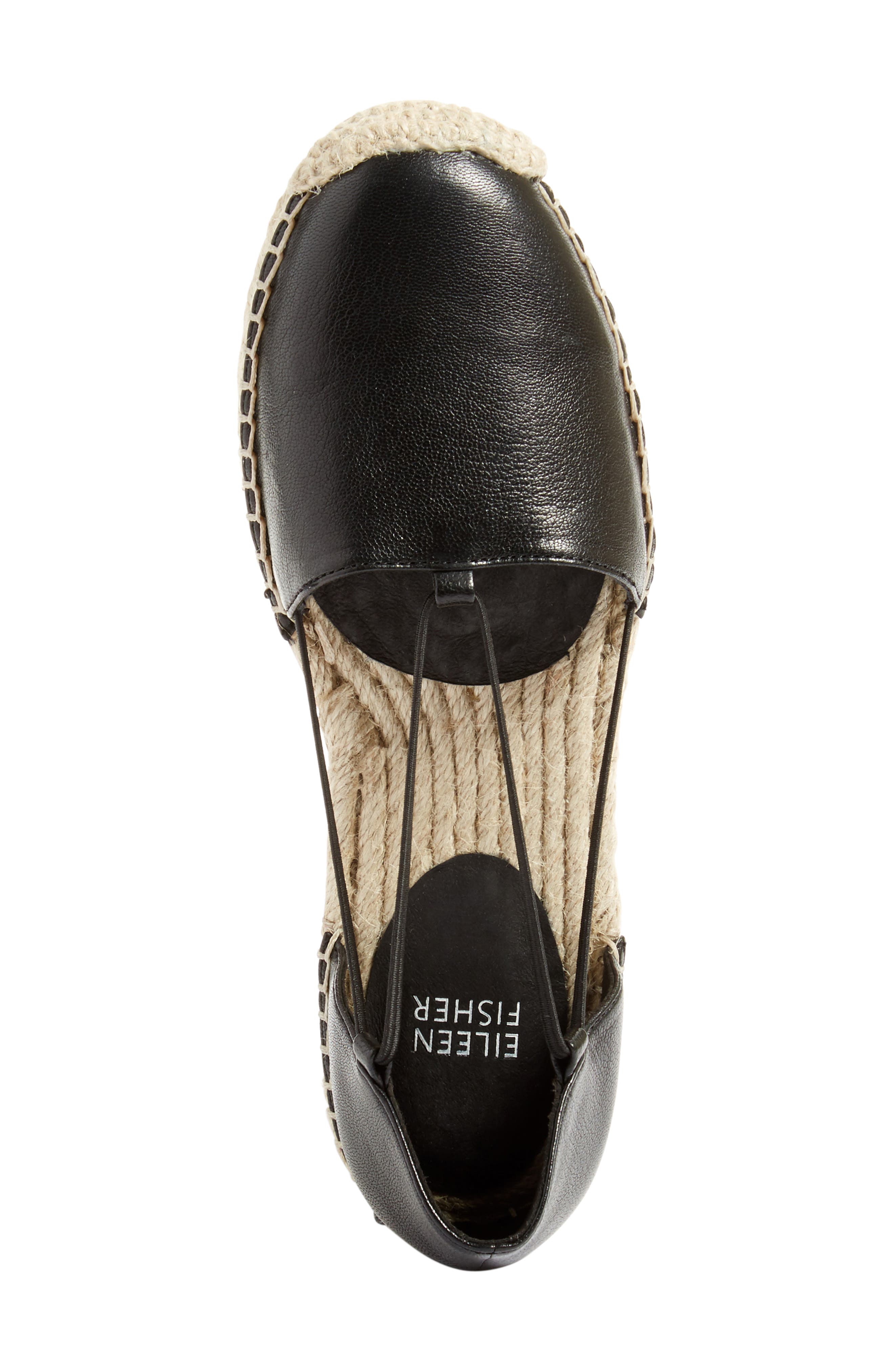 Eileen Fisher Lee Espadrille Flat, Alternate, color, 