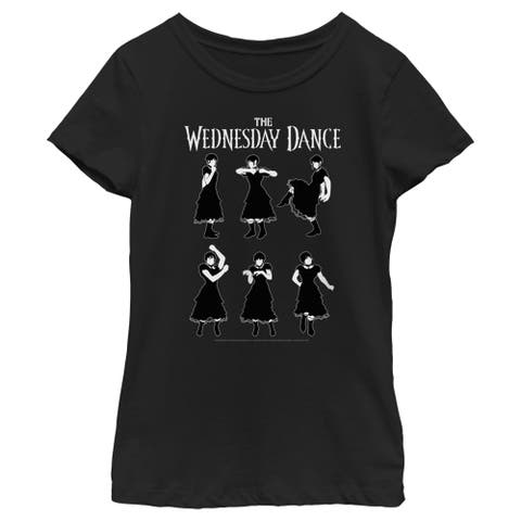 Girl's Wednesday Dance Moves  Graphic T-Shirt