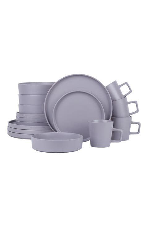Cleo Stoneware 16-Piece Dinnerware Set