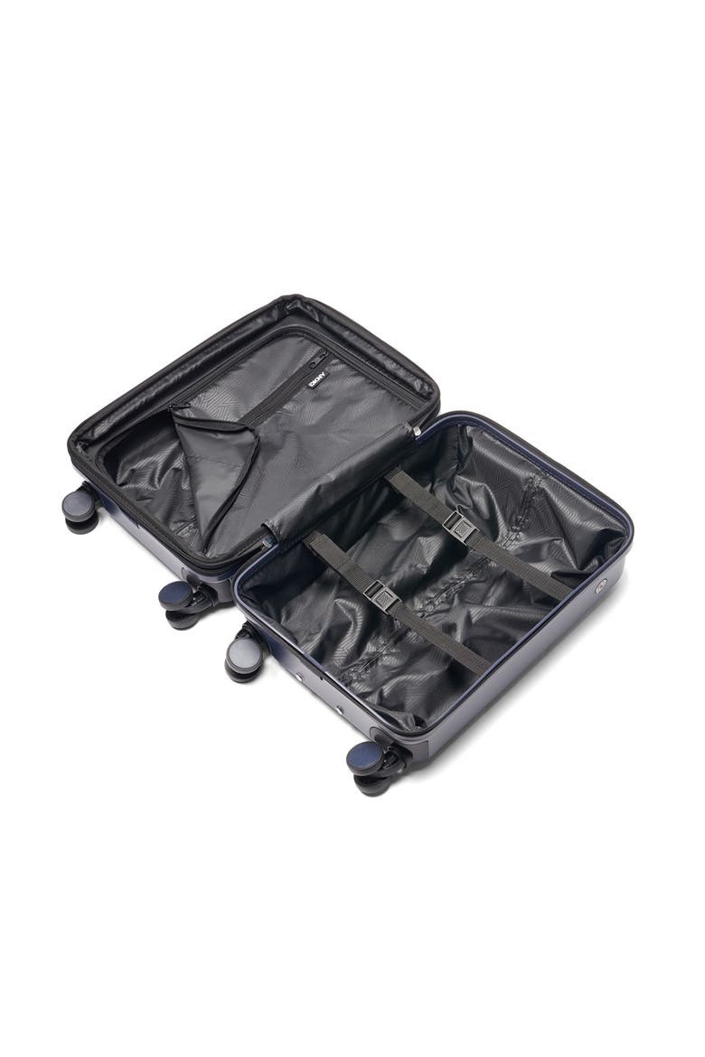 Expandable Hardshell 21" Lightweight  Carry On Suitcase With Spinner Wheels, Alternate, color, Navy