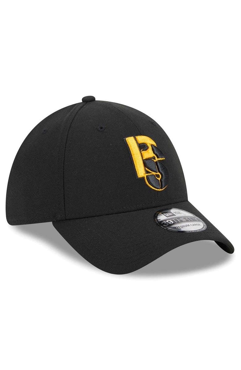 New Era Men's New Era Black Pittsburgh Steelers City Originals 39THIRTY Flex Hat, Alternate, color, 