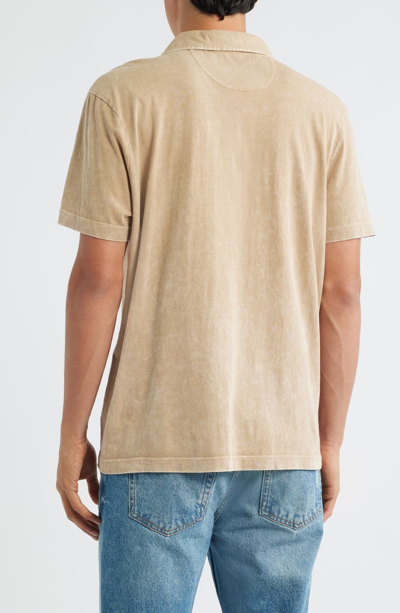 Threads 4 Thought Jared Mineral Wash Cotton Polo, Alternate, color, Chai