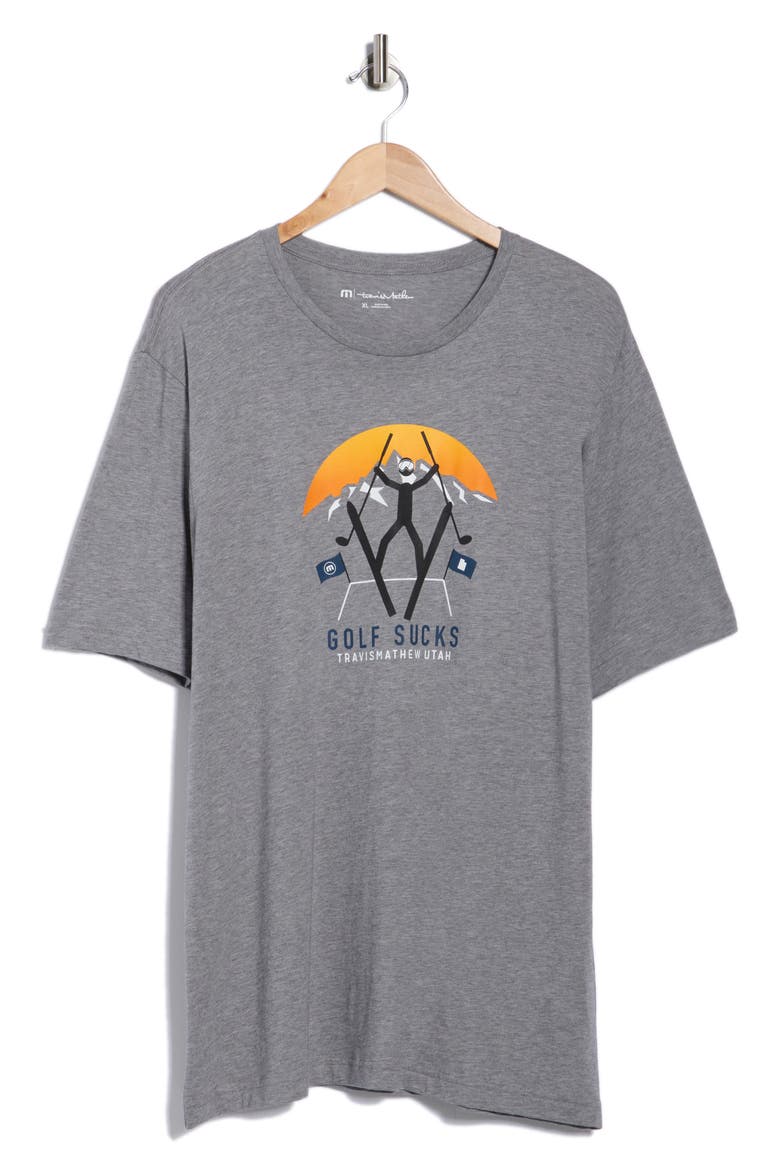 Powder Mountain Graphic T-Shirt, Alternate, color, HEATHER GREY
