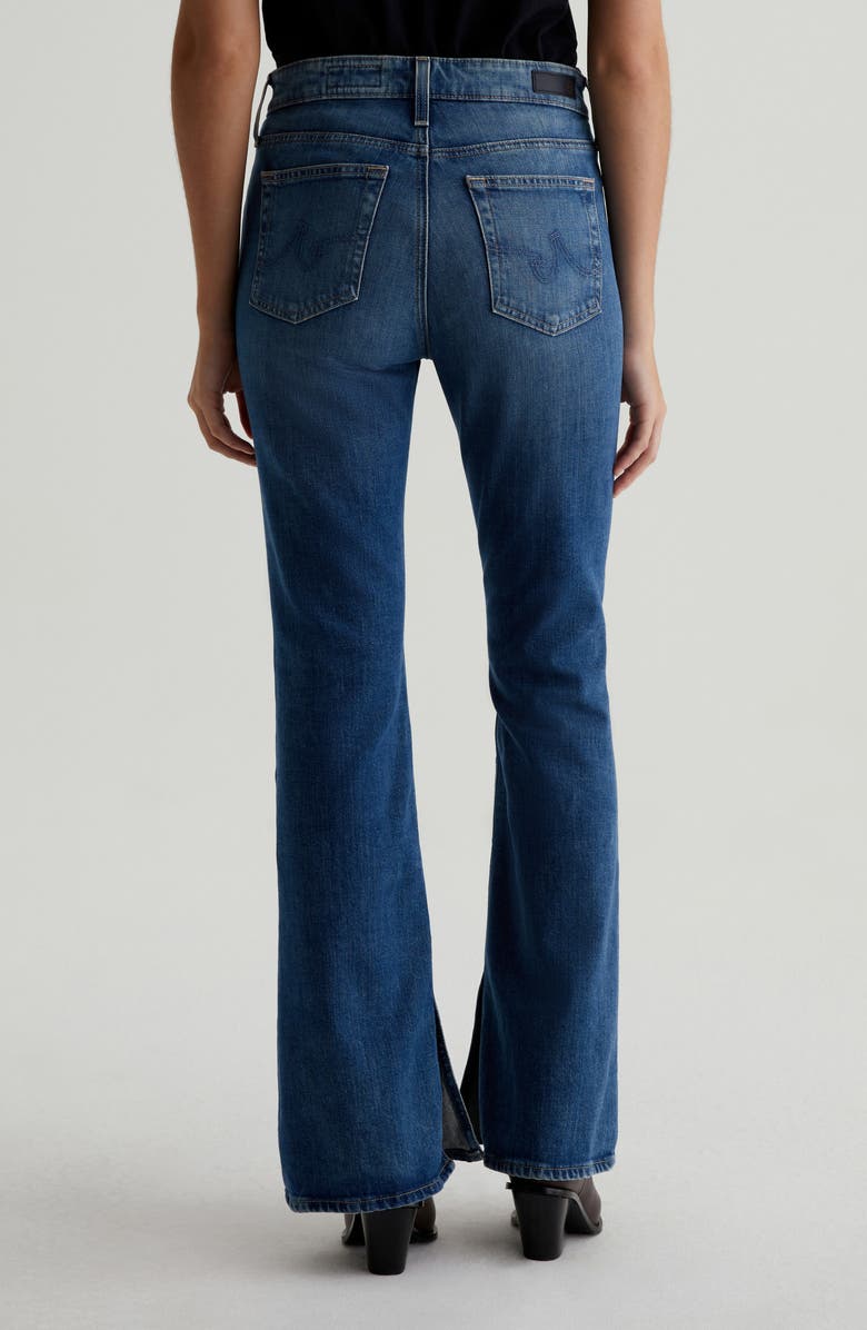 AG Farrah Split Hem Mid Rise Bootcut Jeans, Alternate, color, 