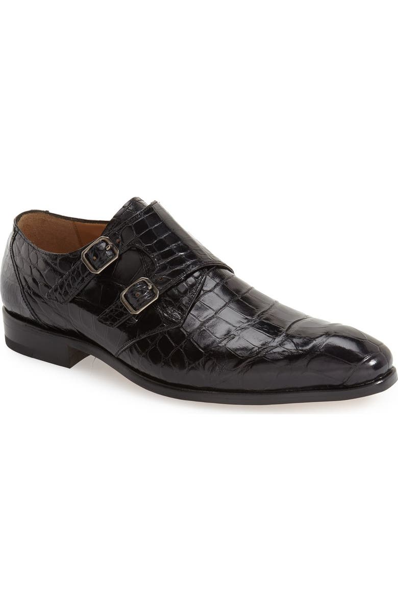 Mezlan 'Agra' Double Monk Strap Shoe, Main, color,