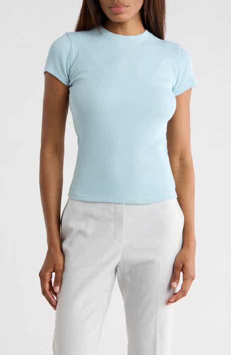 Theory Stretch Rib Tiny Tee