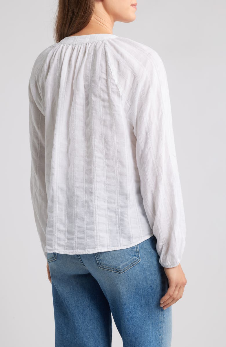 Cloth & Stone Hidden Placket Top, Alternate, color, White
