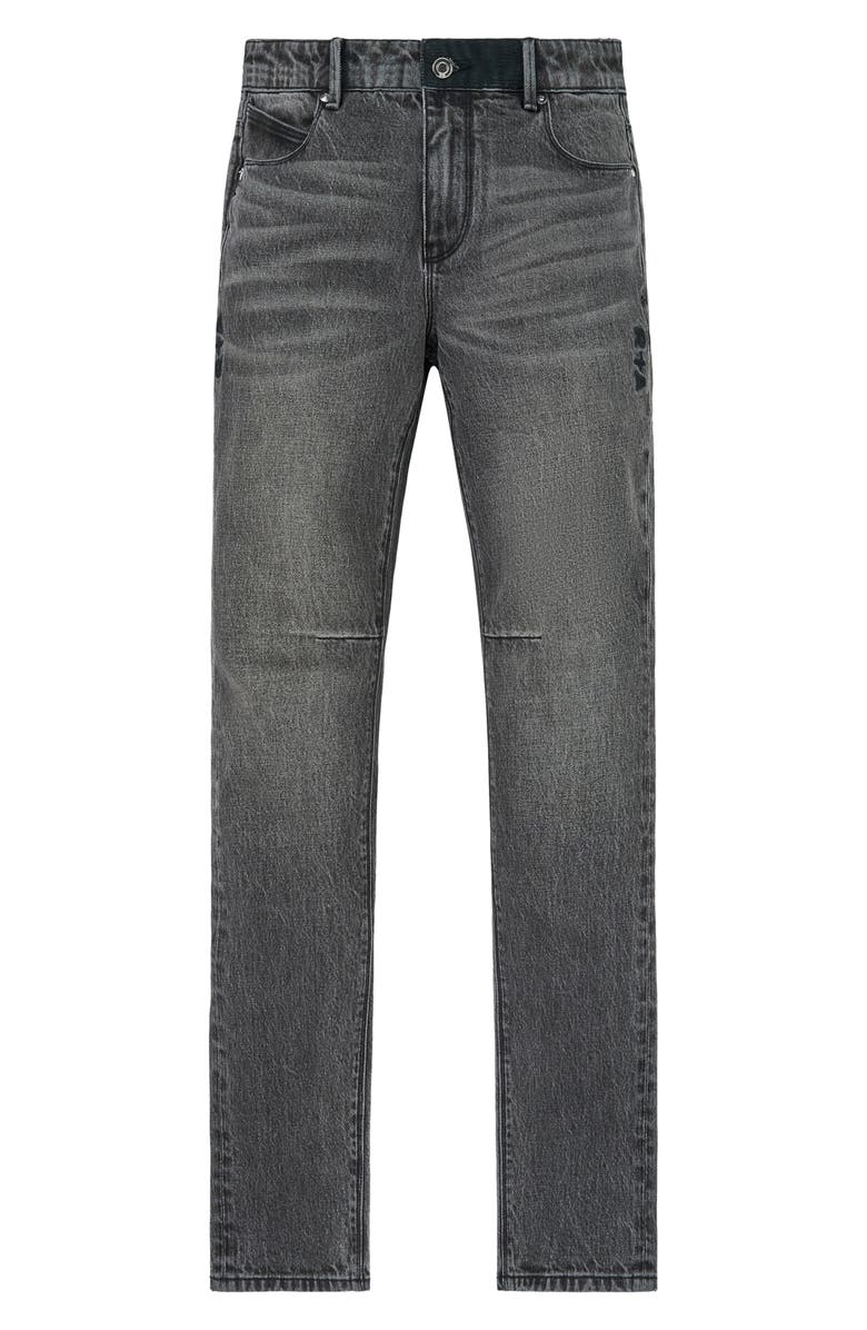 RtA Bryant Skinny Jeans, Main, color, Midnight Ash