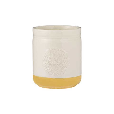 Home to Roost Utensil Crock, 6" x 5"