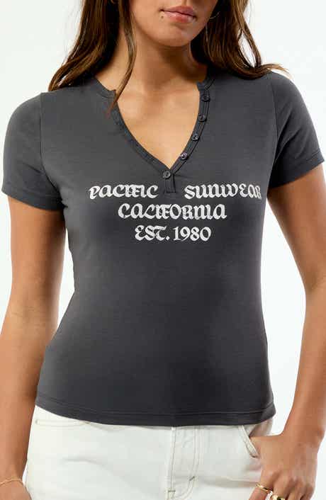 Logo Henley T-Shirt