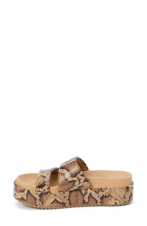 MATISSE MATISSE BLAINE PLATFORM SLIDE SANDAL