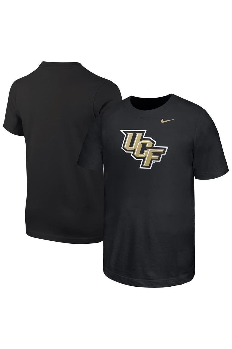 Youth Nike Black UCF Knights Logo T-Shirt, Main, color, Black