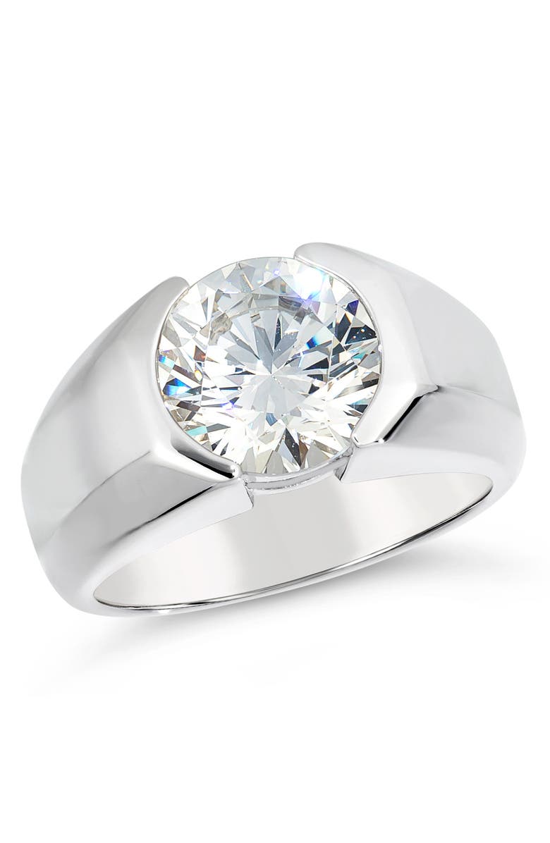 Anna Zuckerman [DISCONTINUED] -  Men's 4.5ct Elon Signature Ring, Main, color, Platinum