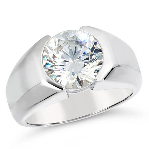 [DISCONTINUED] -  Men's 4.5ct Elon Signature Ring