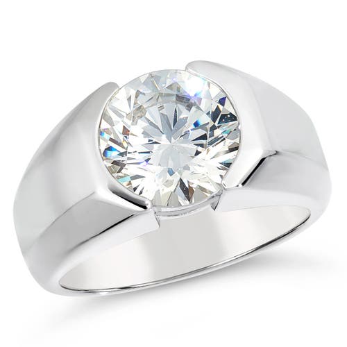 Anna Zuckerman 4.5ct Elon Signature Ring In Platinum